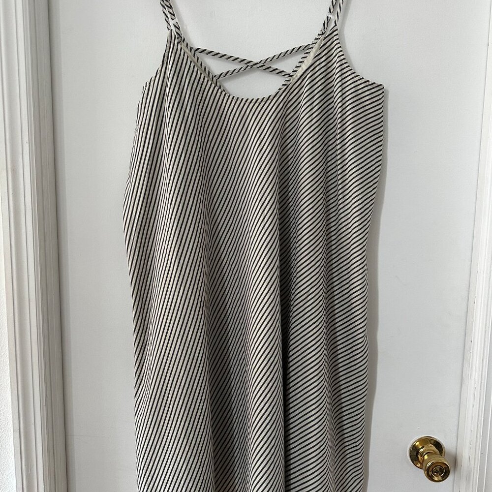 Nicobar brand Cotton Striped Slip Dress - Picture 5 of 5